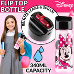Disney Minnie Mouse Kids Lunchbox with Compartments and Water Bottle with Straw (Pink) - Get Trend