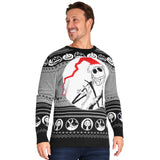 Disney Mens Christmas Jumper Crew Neck with Long Sleeves, Warm Cosy Xmas Jumper - Gifts for Men - Get Trend