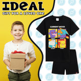Pokemon Boys Short Pyjamas Set, Breathable Lounge Wear - Gifts for Boys