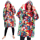 Marvel Oversized Hoodie Blanket for Men -  Marvel AOP - Get Trend