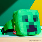 Minecraft Boys Waist Pack with Adjustable Strap, Creeper Travel Bag - Gamer Gifts (Green) - Get Trend