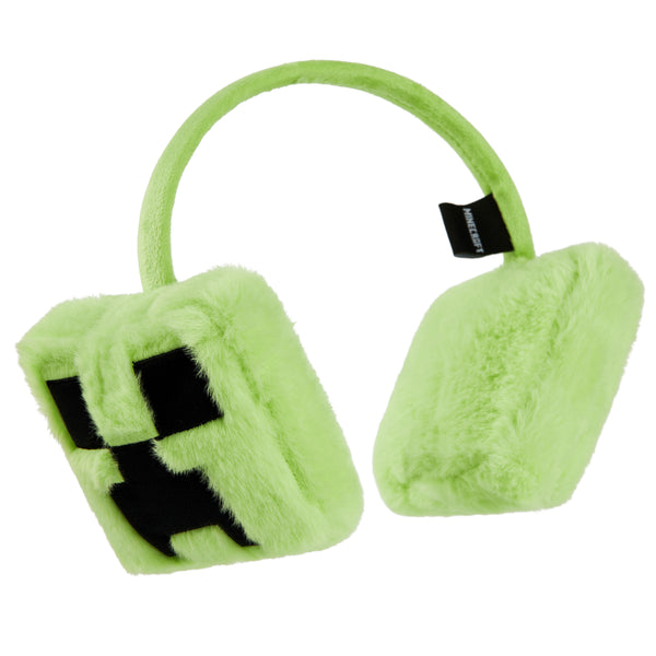 Minecraft Ear Muffs Kids - Creeper Winter Accessories - Get Trend