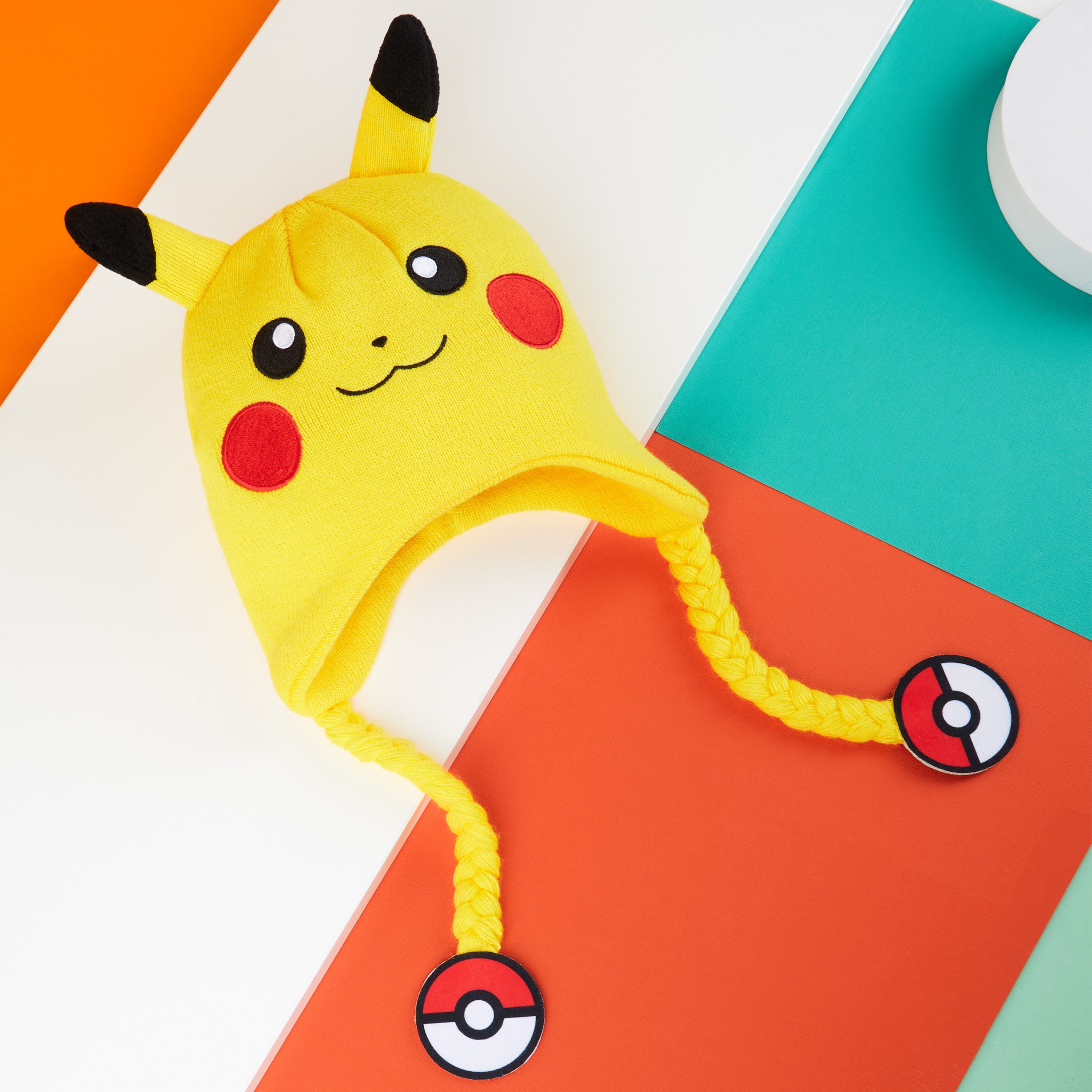 Pokemon Beanie Hat for Kids - Warm Cosy Knitted Winter Hats for Kids One Size - Anime Gifts for Kids - Get Trend