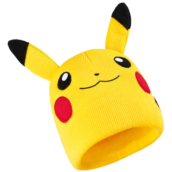 Pokemon Beanie Hat for Kids - Warm Cosy Knitted Winter Hats for Kids - Get Trend