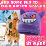 Pokemon Beanie Hat for Kids - Warm Cosy Knitted Winter Hats for Kids One Size - Anime Gifts for Kids - Get Trend