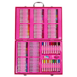 Barbie Art Supplies Set, 130+ Pcs Girls Drawing Colouring Travel Case - Get Trend