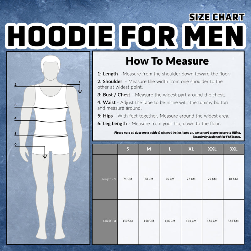 CityComfort Mens Hoodie with Fleece Lining - Zip for Hoodie Men - Get Trend