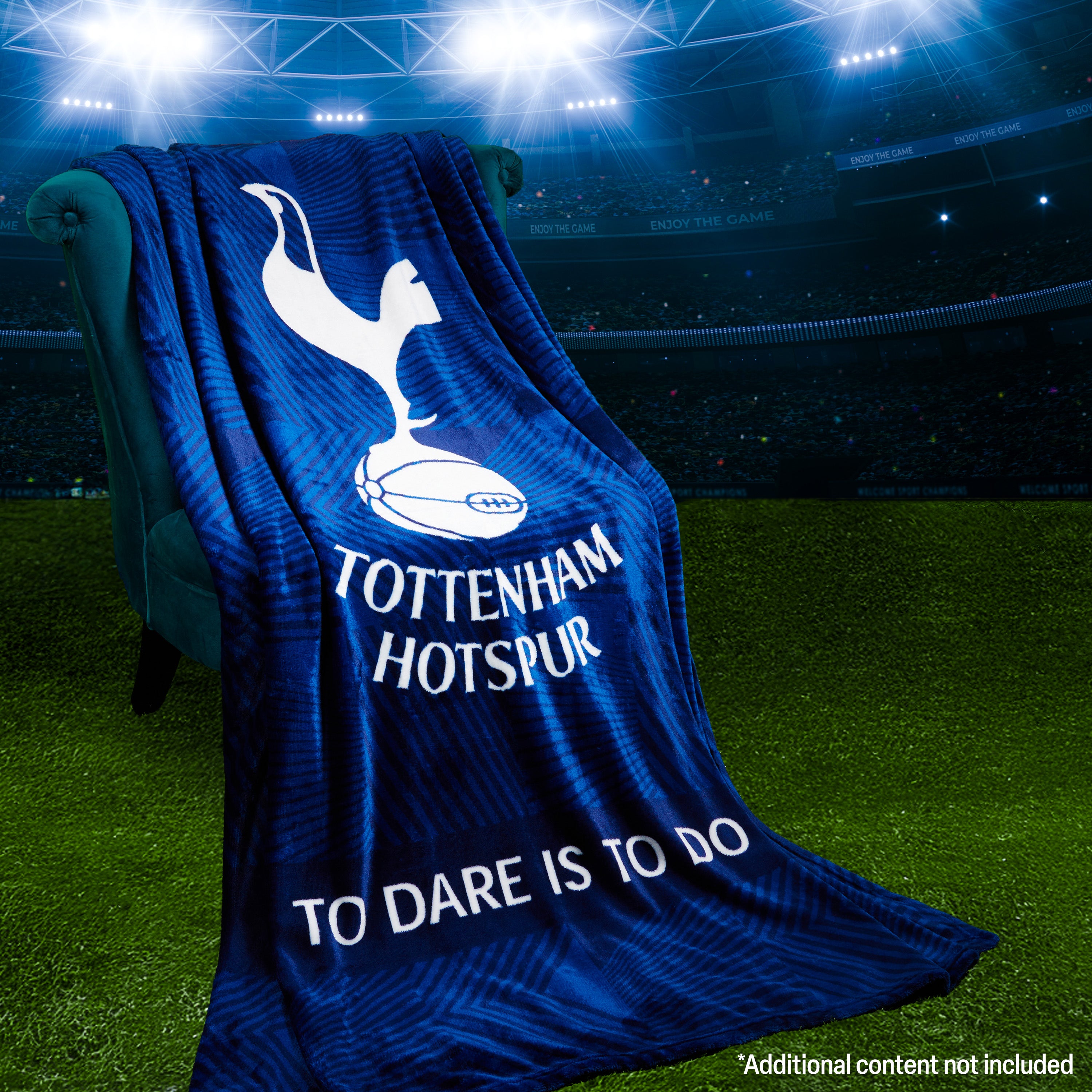 Tottenham Hotspur F.C. Fleece Bed Blanket Soft Bed Throw 125 x 150cm Spurs Gifts - Get Trend