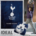 Tottenham Hotspur F.C. Fleece Bed Blanket Soft Bed Throw 125 x 150cm Spurs Gifts - Get Trend