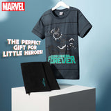 buy Marvel Boys Pyjamas for Kids Teenagers T-Shirt Short Boys PJs Cotton Black Panther