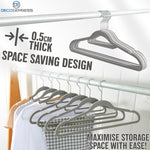 Deco Express Velvet Hangers, Space Saving Non Slip Coat Hangers for Clothes - 20 Pack - Get Trend