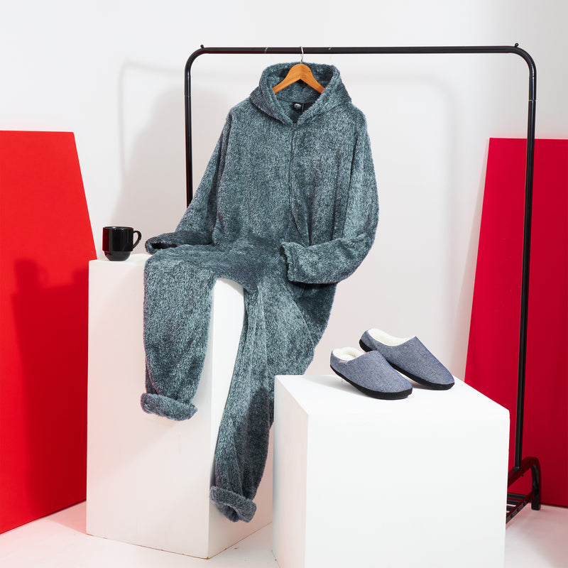 CityComfort Onesies for Men - Snuggle Fleece Pyjamas Men - Get Trend