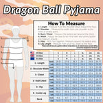 Dragon Ball Z Mens Long Pyjama Set, Soft Comfortable PJs Loungewear - Gifts for Men - Get Trend