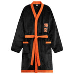 Dragon Ball Z Mens Fleece Dressing Gown Fluffy Bathrobe Loungewear Gifts for Him - Get Trend
