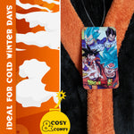 Dragon Ball Z Mens Fleece Dressing Gown Fluffy Bathrobe Loungewear Gifts for Him - Get Trend