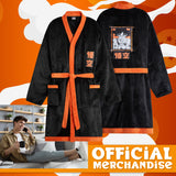 Dragon Ball Z Mens Fleece Dressing Gown Fluffy Bathrobe Loungewear Gifts for Him - Get Trend
