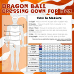Dragon Ball Z Mens Fleece Dressing Gown Fluffy Bathrobe Loungewear Gifts for Him - Get Trend
