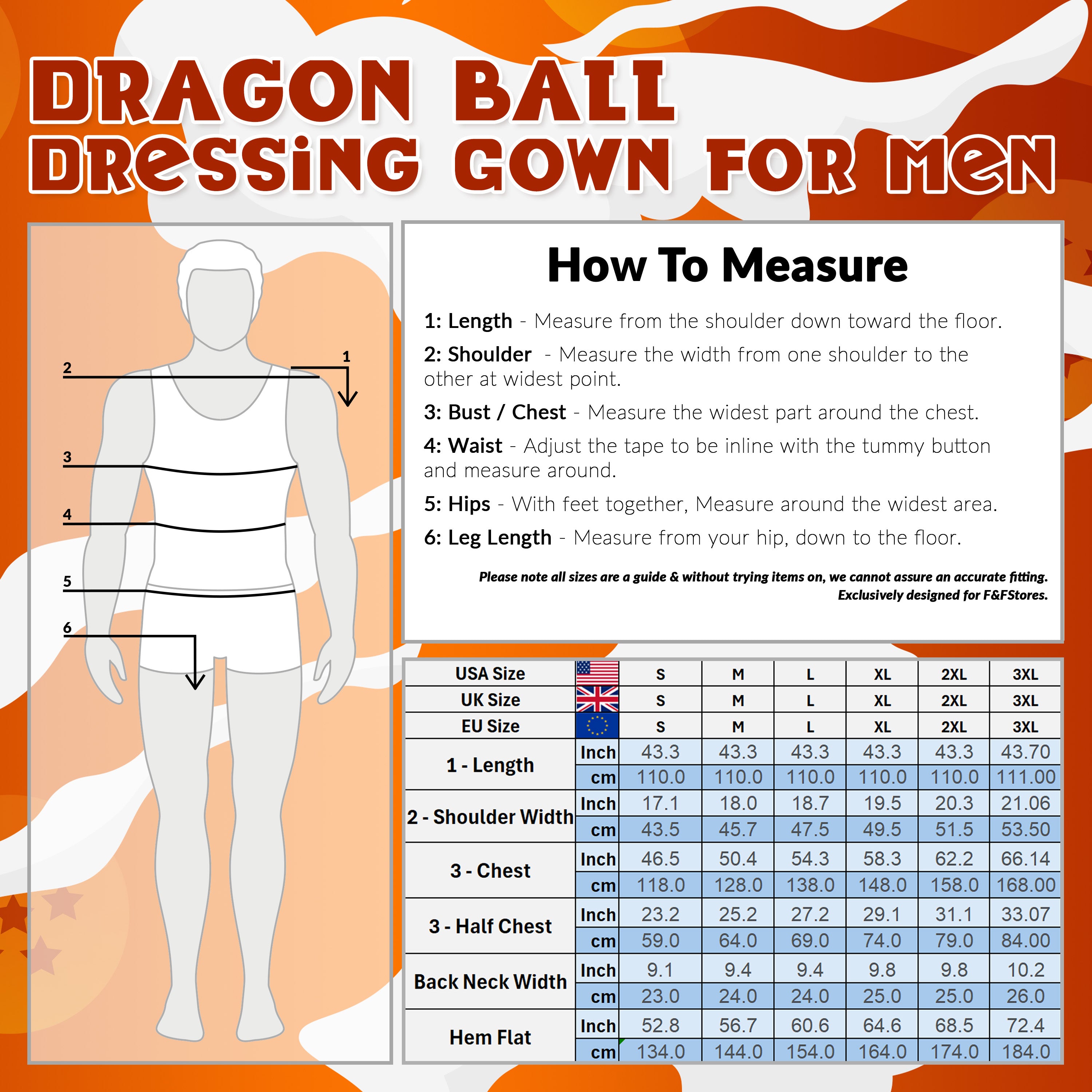 Dragon Ball Z Mens Fleece Dressing Gown Fluffy Bathrobe Loungewear Gifts for Him - Get Trend
