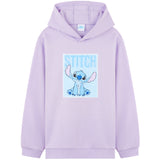 Disney Stitch Hoodie for Girls Teenagers, Reversible Sequin Design Cosy Hooded Sweatshirt - Stitch Gifts for Her - Get Trend