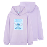 Disney Stitch Hoodie for Girls Teenagers, Reversible Sequin Design Cosy Hooded Sweatshirt - Stitch Gifts for Her - Get Trend