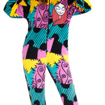 Disney The Nightmare Before Christmas Womens Fleece Onesie with Hood, Cosy Loungewear - Gifts for Her - Get Trend