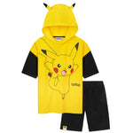 Pokemon Top and Shorts Boys Towelling 2 Pcs Set - Get Trend