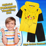 Pokemon Top and Shorts Boys Towelling 2 Pcs Set - Get Trend