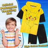 Pokemon Top and Shorts Boys Towelling 2 Pcs Set - Get Trend