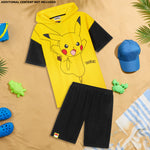 Pokemon Top and Shorts Boys Towelling 2 Pcs Set - Get Trend