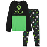 Xbox Boys Long Pyjama Set, 2 Piece Soft Comfortable Cotton PJs Loungewear - Get Trend