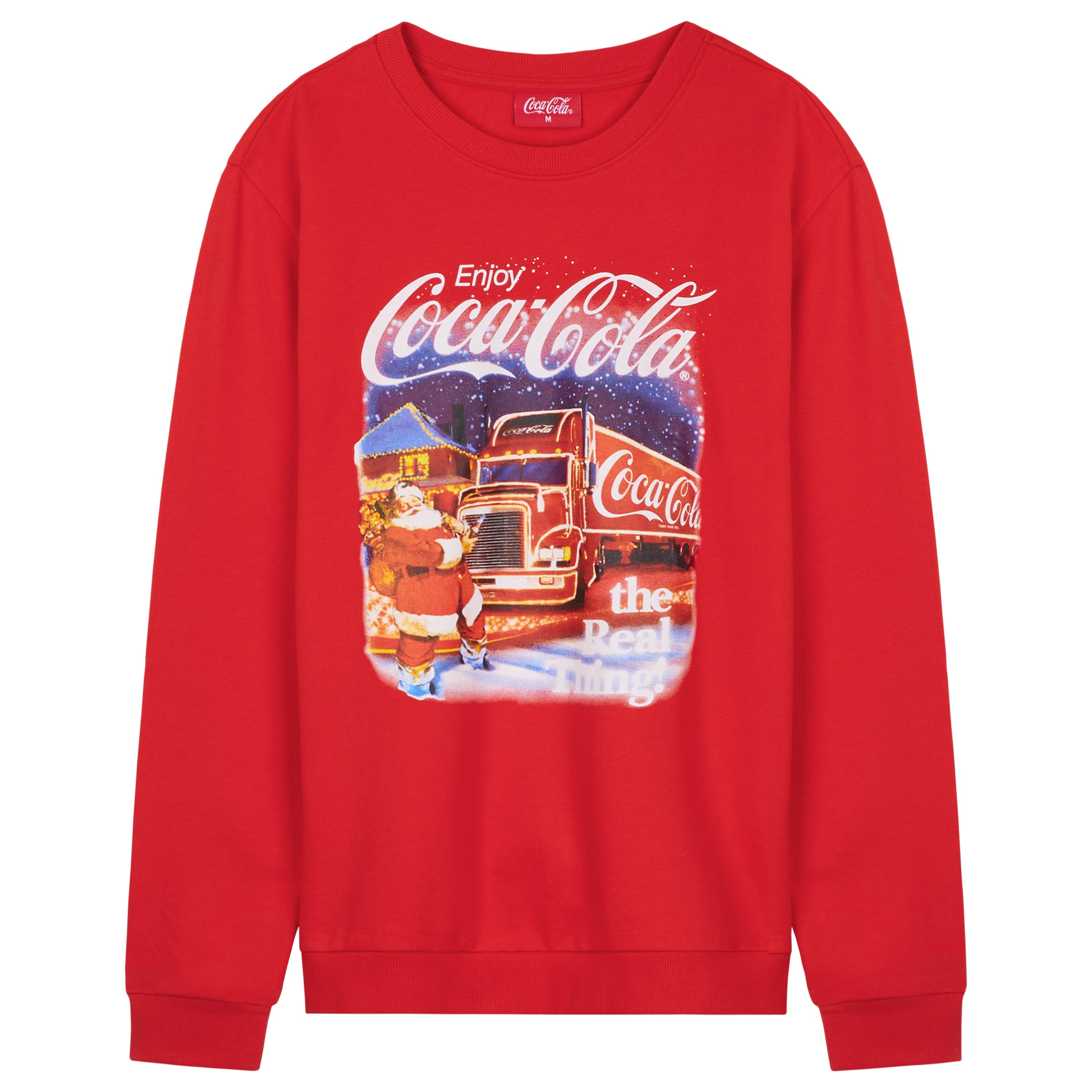 Coca-Cola Novelty Christmas Sweatshirt for Adults and Teens Fun