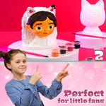 Gabby's Dollhouse Paint Your Own Plaster Figures Set of 2 for Girls DIY Crafts Art Set Activity - Gifts for Girls - Get Trend