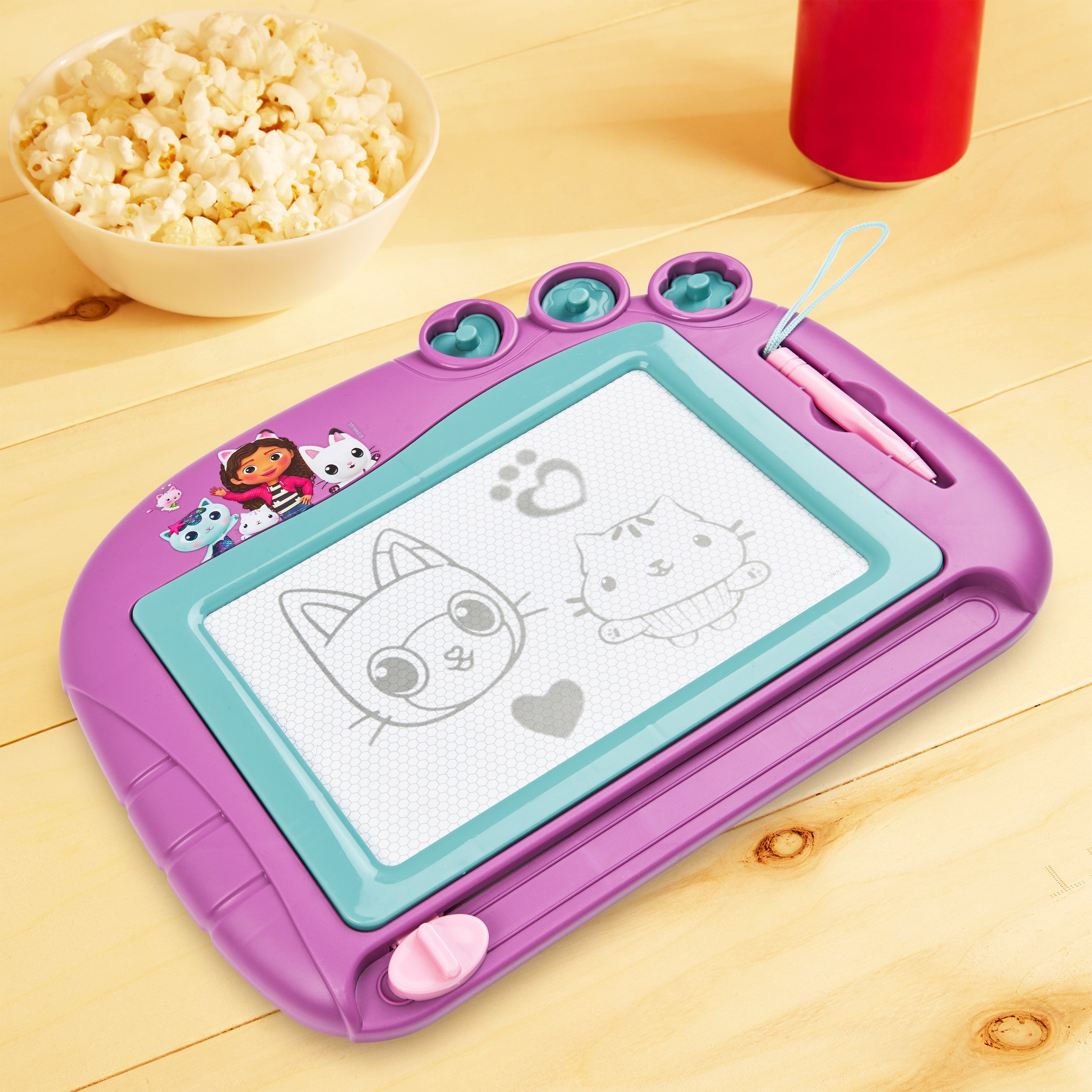 Gabby's Dollhouse Magnetic Drawing Board for Kids Magic Scribbler Erasable Toy - Get Trend