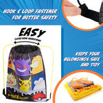 Pokemon Kids Drawstring Bag - Pikachu String Swim Bag for School, Sports, PE Bag - Get Trend