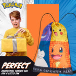 Pokemon Kids Drawstring Bag - Pikachu String Swim Bag for School, Sports, PE Bag - Get Trend