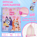 Bluey Drawstring Swim Bag for Girls, String Swimming Bag, School, Sports, Travel, PE Bag - Get Trend