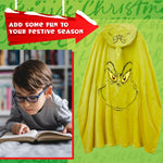 The Grinch Fleece Bed Blanket, Soft Bed Throw 150x120cm - Festive Gifts (Green) - Get Trend