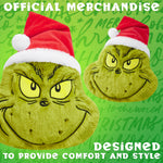 The Grinch 3D Plush Pillow Cushion for Bed, Sofa, Christmas Decor 52x34.5x10.5cm - Get Trend