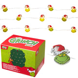 The Grinch LED Christmas String Lights, Battery Operated 170cm Fairy Lights (Green 2D) - Get Trend