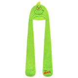 The Grinch Hat Scarf and Gloves Ladies Winter Accessories, Funny Hat Hand Warmer Long Hat Mitten - Gifts for Her - Get Trend