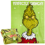 The Grinch Fleece Bed Blanket, Soft Bed Throw 150 x 130cm - Festive Gifts - Get Trend