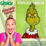 The Grinch Fleece Bed Blanket, Soft Bed Throw 150 x 130cm - Festive Gifts - Get Trend