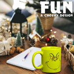 The Grinch Mug and Socks Gift Set Calf Socks and 340ml Mug - Gifts for Her - Get Trend