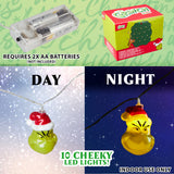 The Grinch Decorative String Lights (Green 3D) - Get Trend