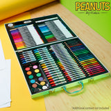 Peanuts Snoopy Kids Colouring Set 140 Plus Pieces Travel Art Supplies Kids Gifts - Get Trend