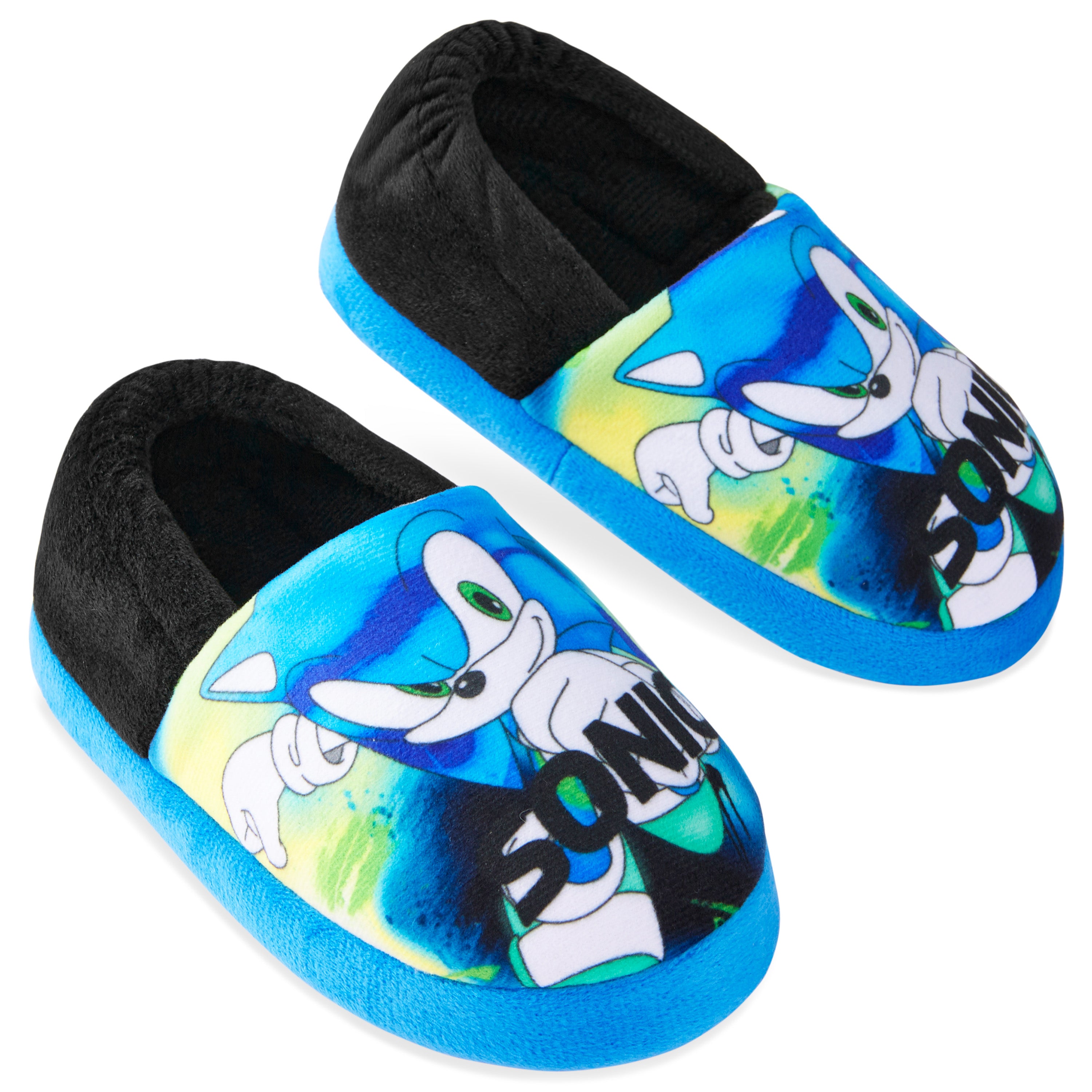 Sonic The Hedgehog Boys Slippers Warm 3D Kids Slippers Size