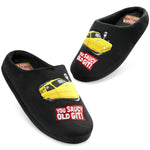 Only Fools and Horses Mens Mule Slippers, Non Slip House Shoes - Mens Gifts - Get Trend