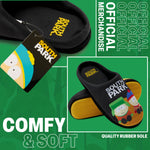 South Park Mens Mule Slippers, Non Slip Cosy - Get Trend