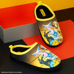 Pokemon Boys Slippers, Cosy Slip on House Shoes with Non Slip Sole - Gifts for Gamers - Get Trend