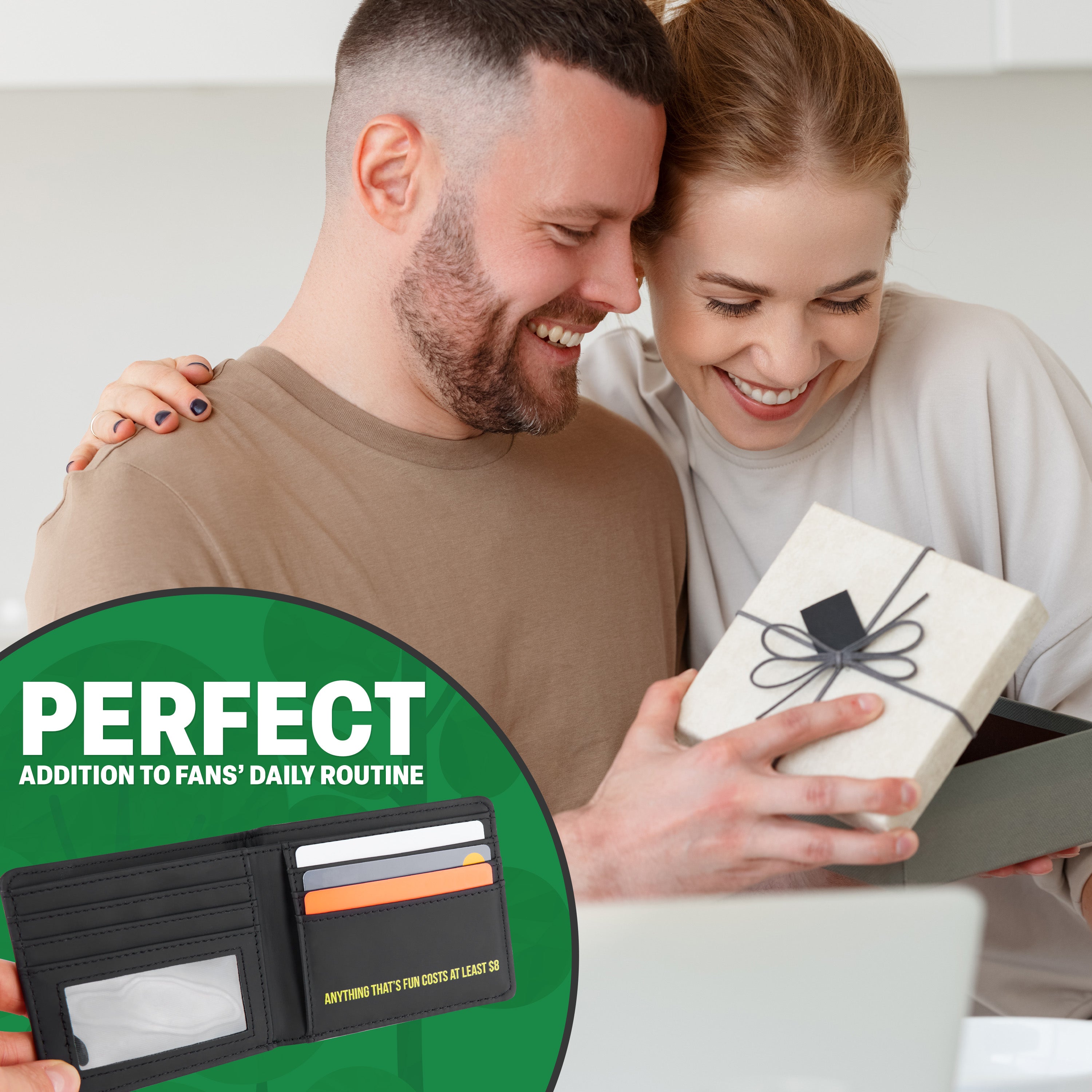 South Park Bifold Wallet for Men, Slim with ID & Card Slots Cash Compartment - Get Trend